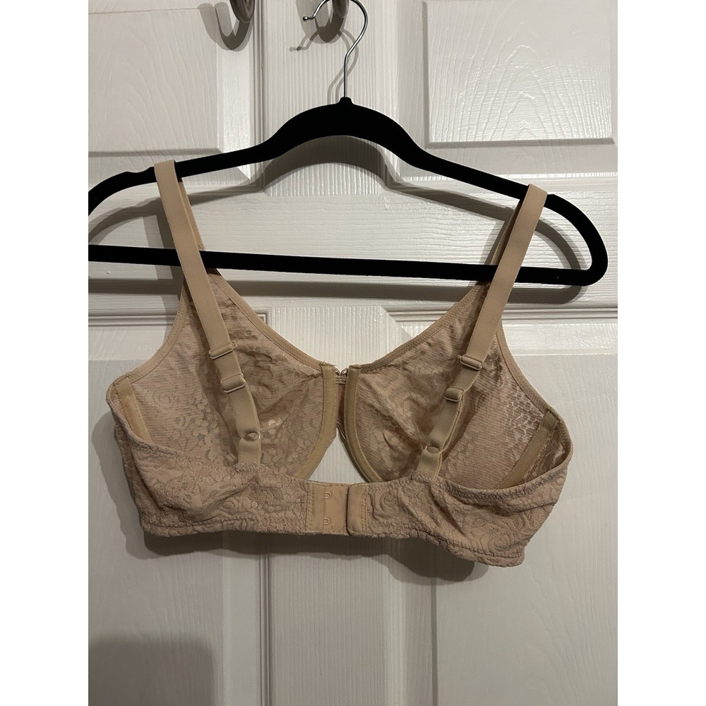Wacoal Bra 38D Halo Lace Under Wire Unlined Full Coverage lingerie Style 851205 - Picture 6 of 15